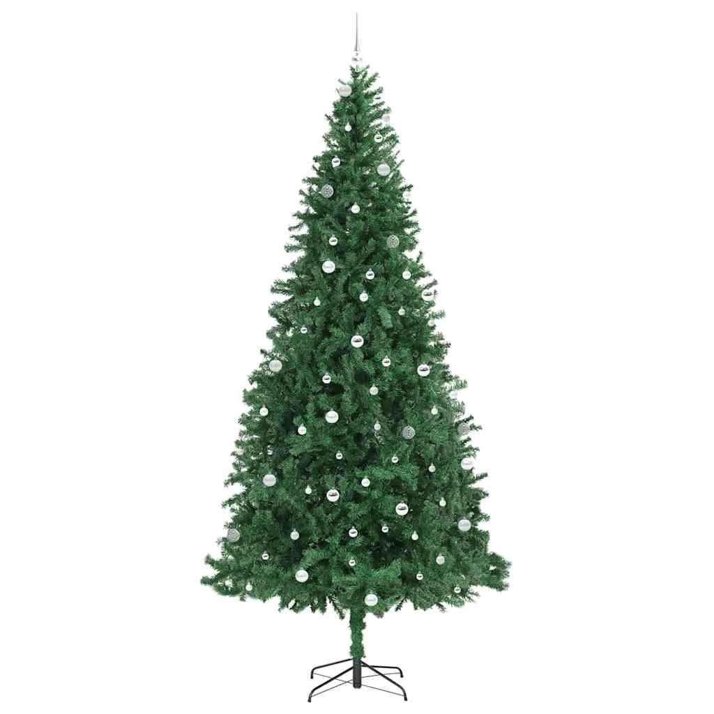 Artificial Christmas Tree with 300 LEDs with Stand Green 300 cm